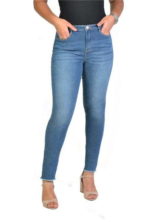 Calça Jeans Super Skinny Cintura Media Yck’s