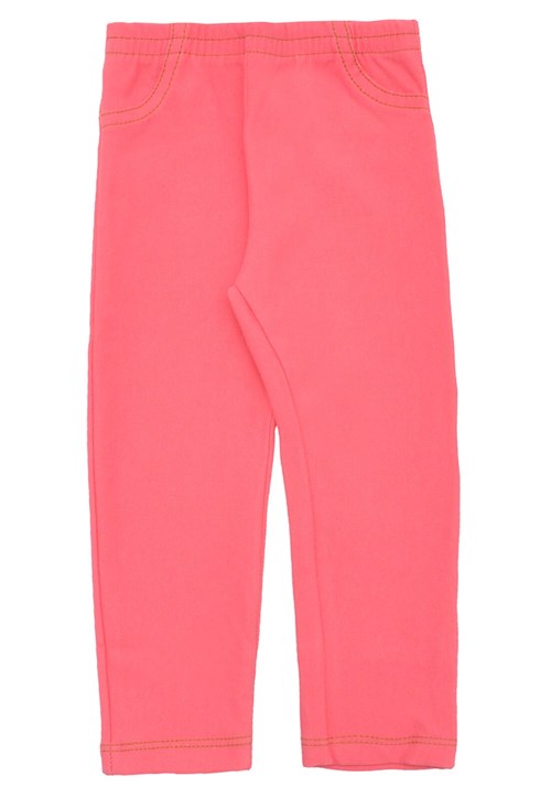 Calça Legging Brandili Menina Liso Rosa