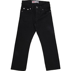 Tudo sobre 'Calça Levi´s Fit 5 Pocket Black Stretch'