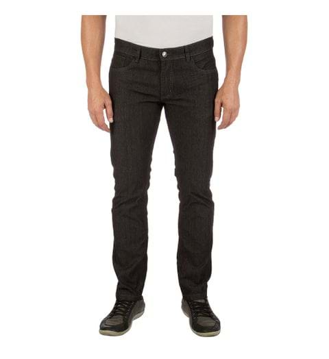 Calça Jeans Masculina Preta Lisa - 46