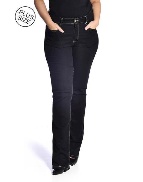 Calça Reta Special Black Jeans - Loony