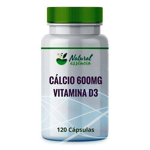 Cálcio 600mg com Vitamina D3 600ui 120 Cápsulas