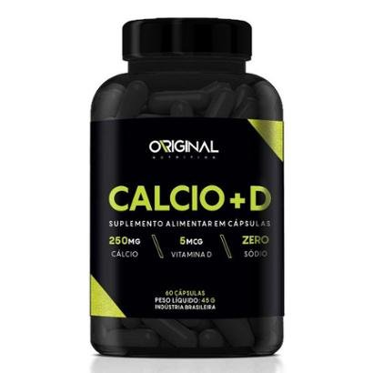 Calcio + D 60 Cáps - Original Nutrition