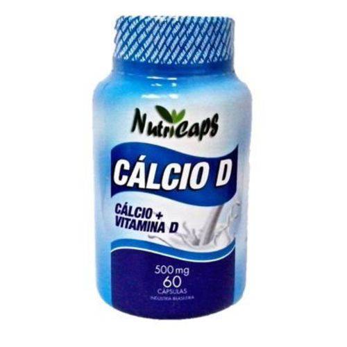Tudo sobre 'Cálcio D (Cálcio + Vitamina D) 500mg - 60 Cápsulas'