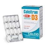Calcitran 600+D3 c/ 60 Comprimidos