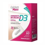 Calcium Maxx + D3 60 Cápsulas Maxinutri