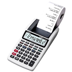 Calculadora C/ Bobina 12 Dígitos HR-8TM GY - Casio