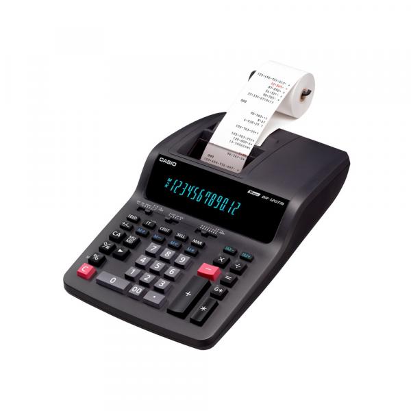 Calculadora Casio C/ Impressora 12 Dígitos DR-120TM