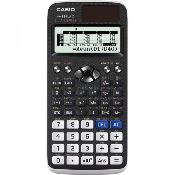 Calculadora Casio Científica Fx-991LAX Classwiz com 552 Funções em Português