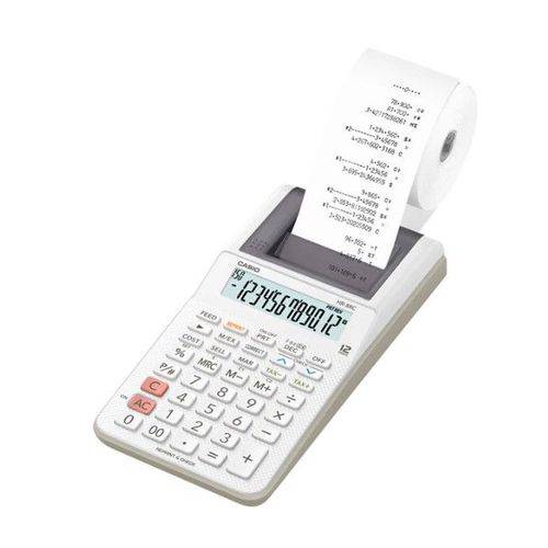 Calculadora Casio com Bobina 12 Digitos HR-8RC-WE