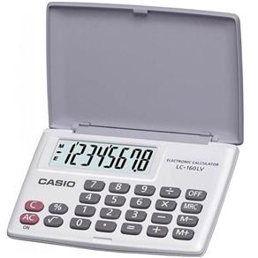 Calculadora Casio de Bolso Branco LC-160LV