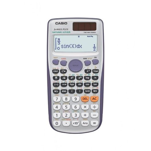 Calculadora Cientifica 417 Funcoes Prata (Fx-991es Plus-Sc4dh) - Casio