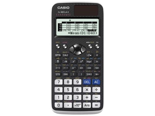 Tudo sobre 'Calculadora Científica Casio 553 Funções - ClassWiz FX-991LA X Preta e Branca'