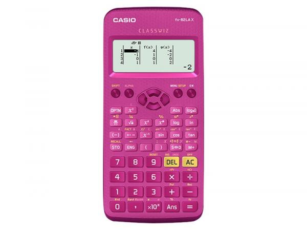 Calculadora Científica Casio 274 Funções - ClassWiz FX-82LA X Pink