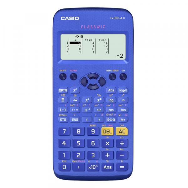 Calculadora Científica Casio Azul, com 274 Funções - FX-82LAX-BU