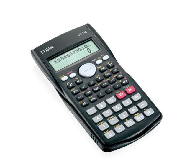 Calculadora Científica Cc240 com 240 Funções e 2 Linhas - Elgin