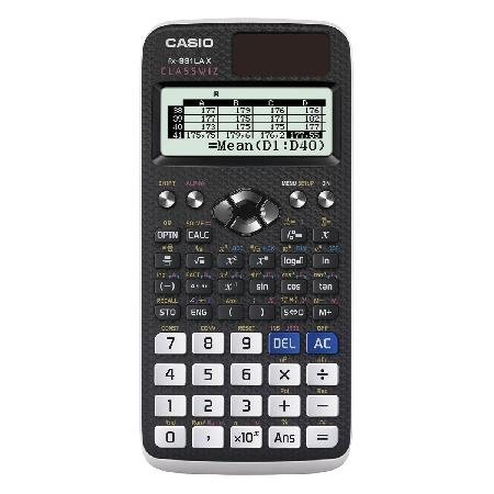 Calculadora Cientifica com 552 Funcoes, Incluindo Funcao Planilha, FX-991LAX-BK PT - Casio