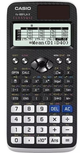 Calculadora Científica com 553 Funções, Incluindo Função Planilha, Fx-991lax-bk PT - Casio