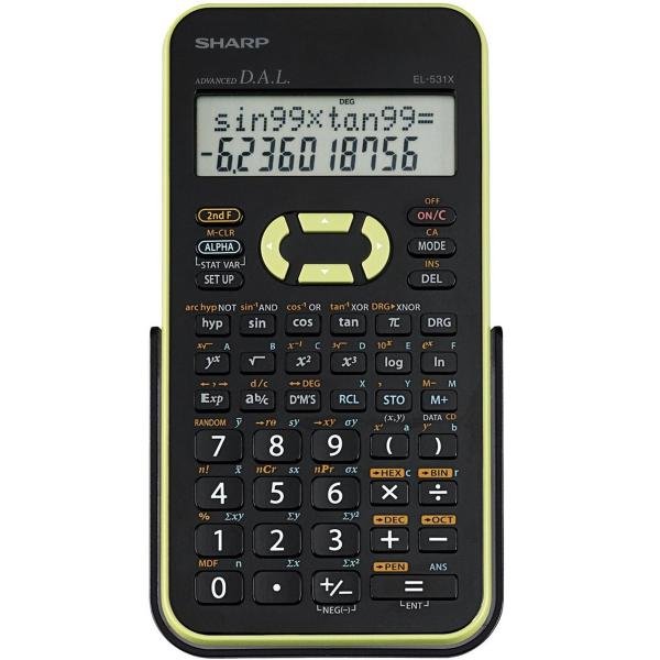 Calculadora Científica de 10 Dígitos C/ 272 Funções - SHARP EL531XBGR