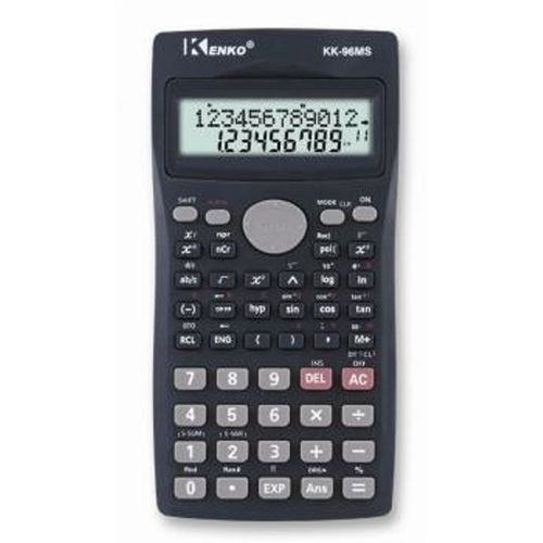 Calculadora Cientifica de Bolso Kenko Kk-98ms 10 Digitos e 2 Linhas com Capa