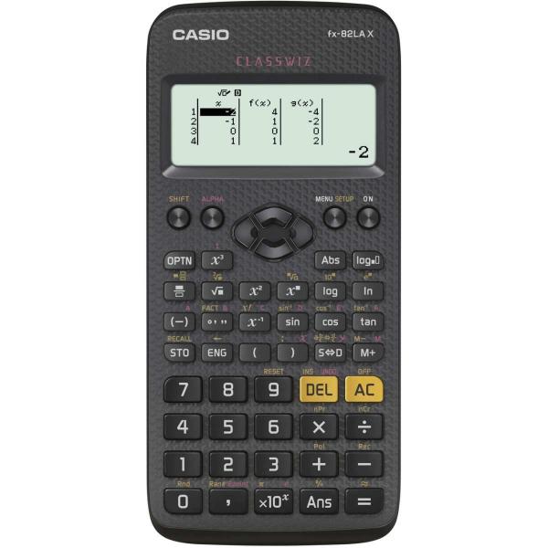 Calculadora Cientifica FX-82LAX 274FUNCOES Preta - Casio