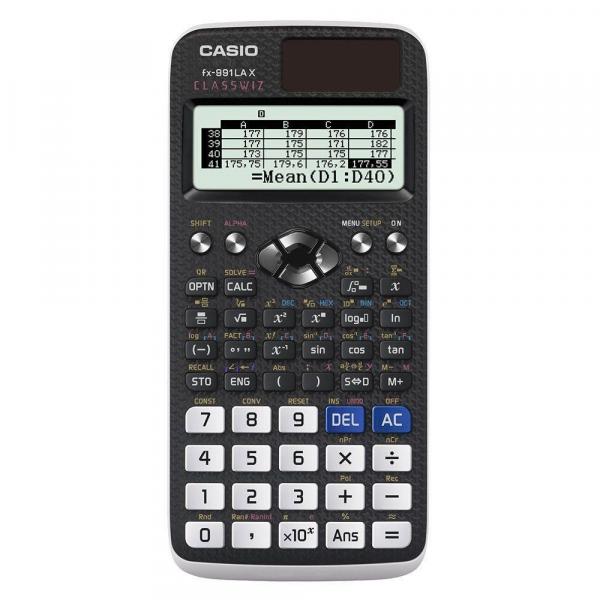 Calculadora Cientifica Fx-991lax 553 Funções - Preta - Casio