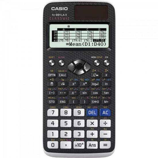 Calculadora Cientifica FX991LAX Preto Casio