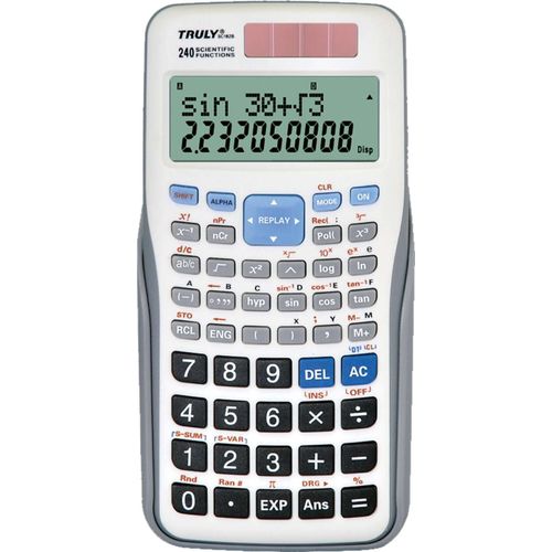 Calculadora Cientifica Trully 240 Funcoes Sc182b Procalc