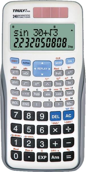Calculadora Cientifica TRULLY 240 Funcoes SC182B Procalc