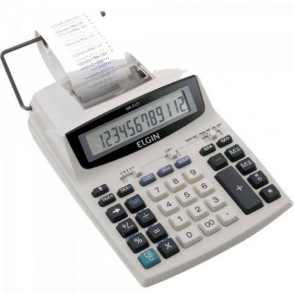Calculadora com Bobina - 12 Dígitos - MA-5121 - Elgin