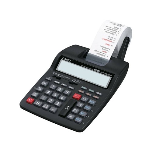 Calculadora com Impressora 2,0 Linhas / Seg, 12 Dígitos e Bobina de 58mm - HR-100TM - Casio