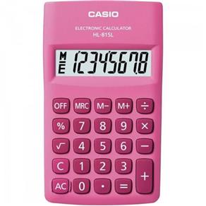 Calculadora de Bolso 8 Digitos HL815L Rosa Casio