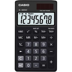 Calculadora de Bolso 8 Digitos Sl300Nc Preta Casio