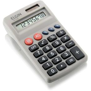 Calculadora de Bolso 8DIG.SOLAR/PILHA AA