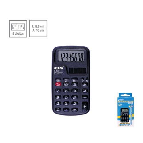Calculadora de Bolso Cis C - 103 8 Digitos