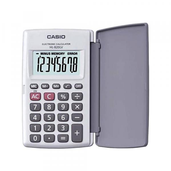 Calculadora de Bolso com Visor 8 Dígitos Hl-820Lv-We Casio