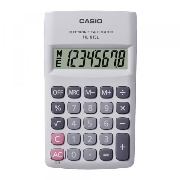 Calculadora de Bolso com Visor 8 Dígitos Hl-815L-We Casio