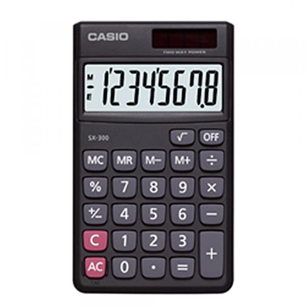 Calculadora de Bolso com Visor 8 Dígitos Sx-300 Casio