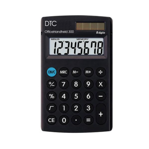 Calculadora de Bolso DTC 300 Preta - DTC