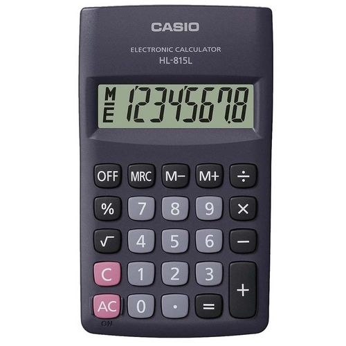 Calculadora de Bolso Hl-815l-Bk-S4-Dp - Casio
