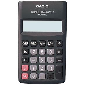 Calculadora de Bolso Hl-815L-Bk-S4-Dp Preta
