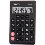Calculadora De Bolso Trully 8 Digitos Mod.283 Unidade
