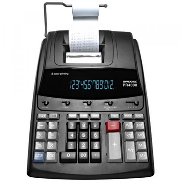 Calculadora de Impressão 12 Dígitos Bivolt Pr4000 Procalc