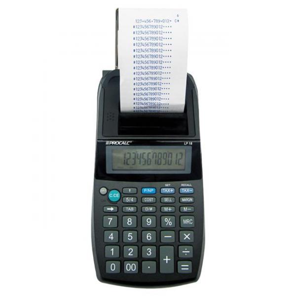 Calculadora de Impressão 12 Dígitos Bivolt Procalc Lp18 Procalc