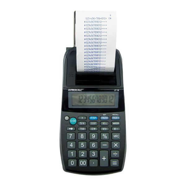 Calculadora de Impressão 12 Dígitos Procalc LP18