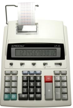 Calculadora de Impressão 12 Dígitos Procalc LP45 Bivolt