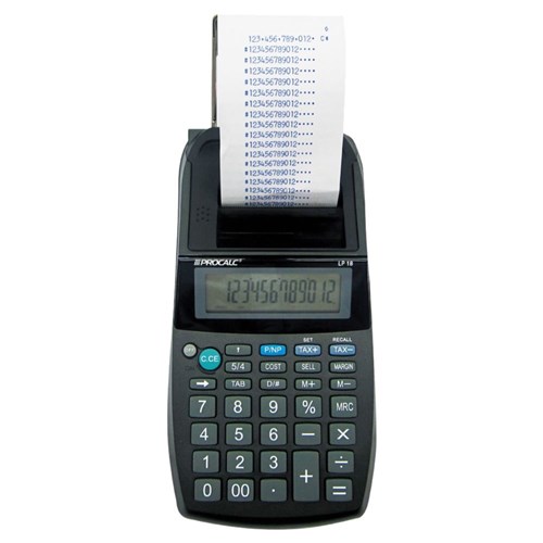 Calculadora de Impressao Procalc Lp18 12 Digitos Bivolt