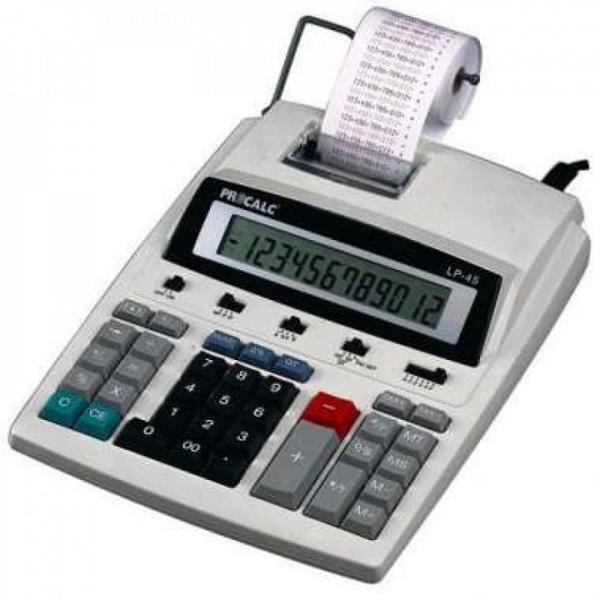 Calculadora de Impressão Procalc LP45 12 Dígitos