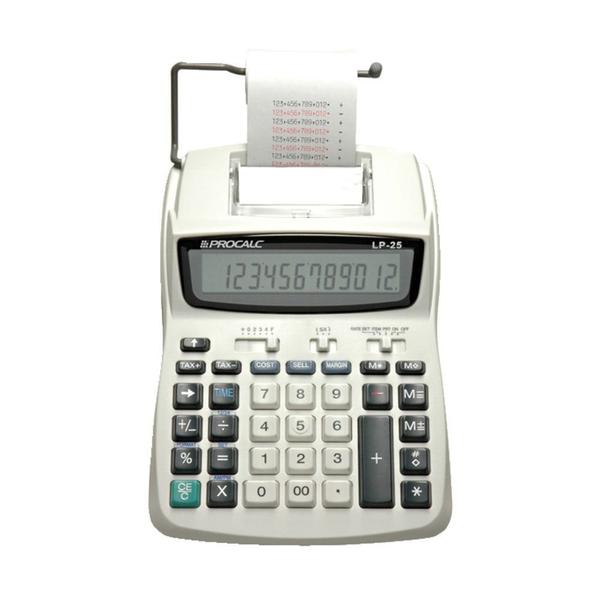 Calculadora de Impressao Procalc LP25 12 Dígitos Bivolt