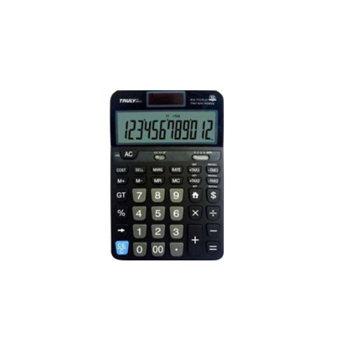 Calculadora de Mesa 12 Dígitos 968-12 - Truly
